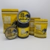 1836 Kratom Super Gold Powder and Capsules in various sizes known for mood enhancement and relief