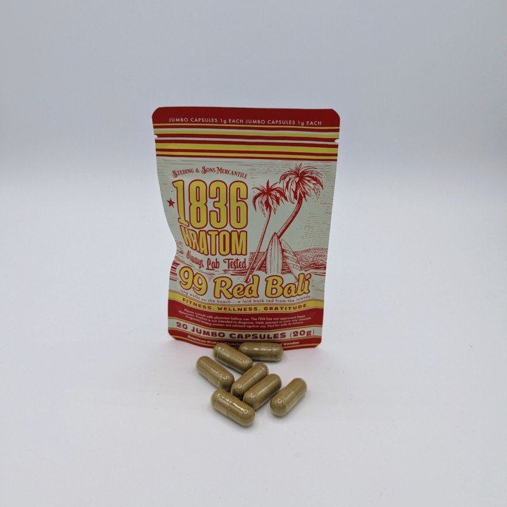 99 Red Bali 20 Capsules Packet 5 stars of relief