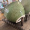 Jason Brunz - Small Speckled Green Pottery Bowl - Image 2