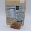 Nutrition Facts and Ingredient lable for Xite buttercream caramel minis. 5 Pack. 15mg Delta 9 THC and 15mg CBD each