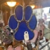 Chris Dods - Stained glass Paw Prints