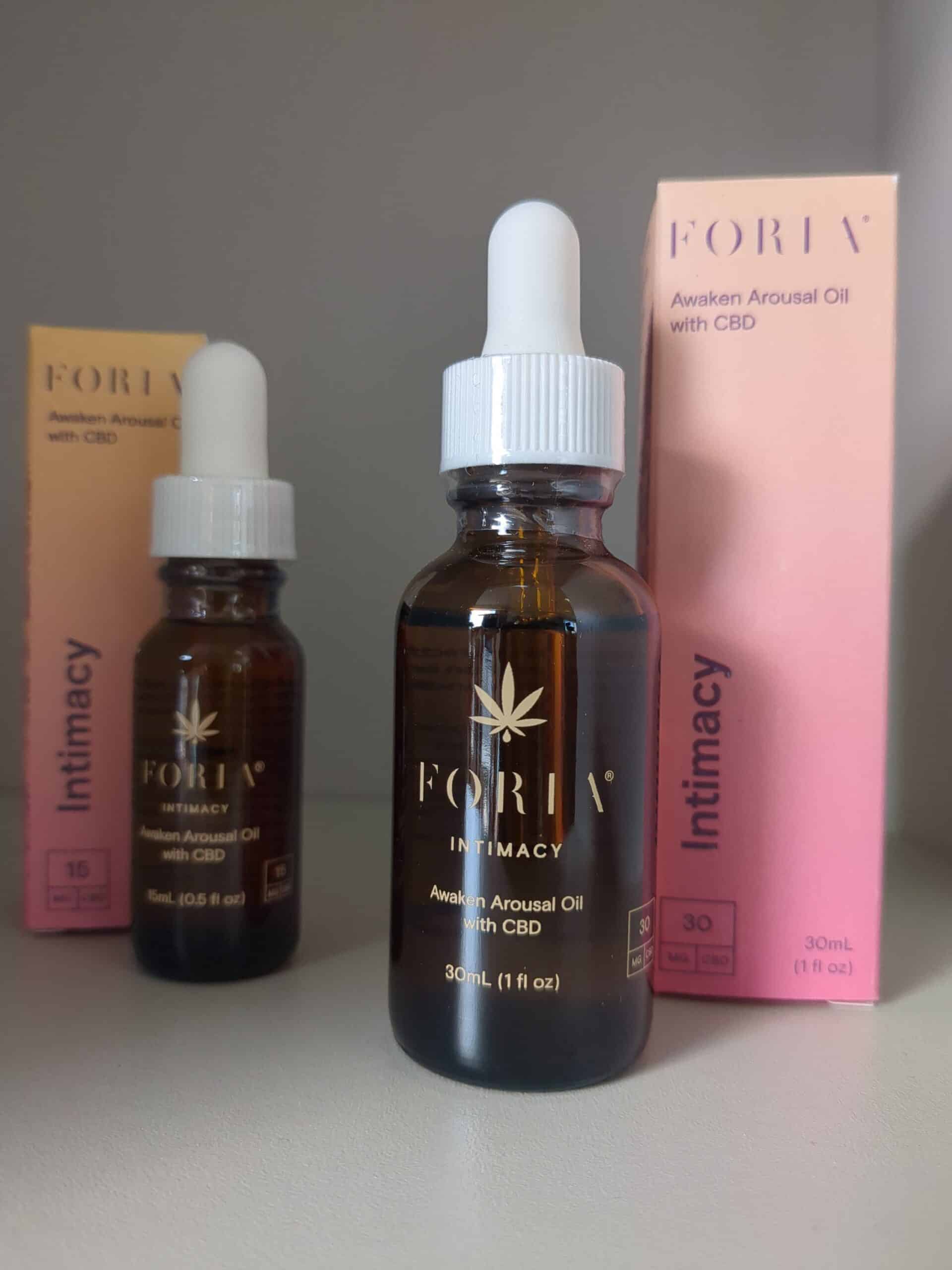 Intimacy Sex Oil with CBD - Foria