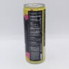 Delta Canna Water - a 20mg Delta 9 THC & 5mg CBD. Contains 0 Calories and sweetened with stevia. Hybrid Pink Lemonade flavored Nutrition facts and Ingreients including Stevia as a sweetner and 0 callories per seltzer