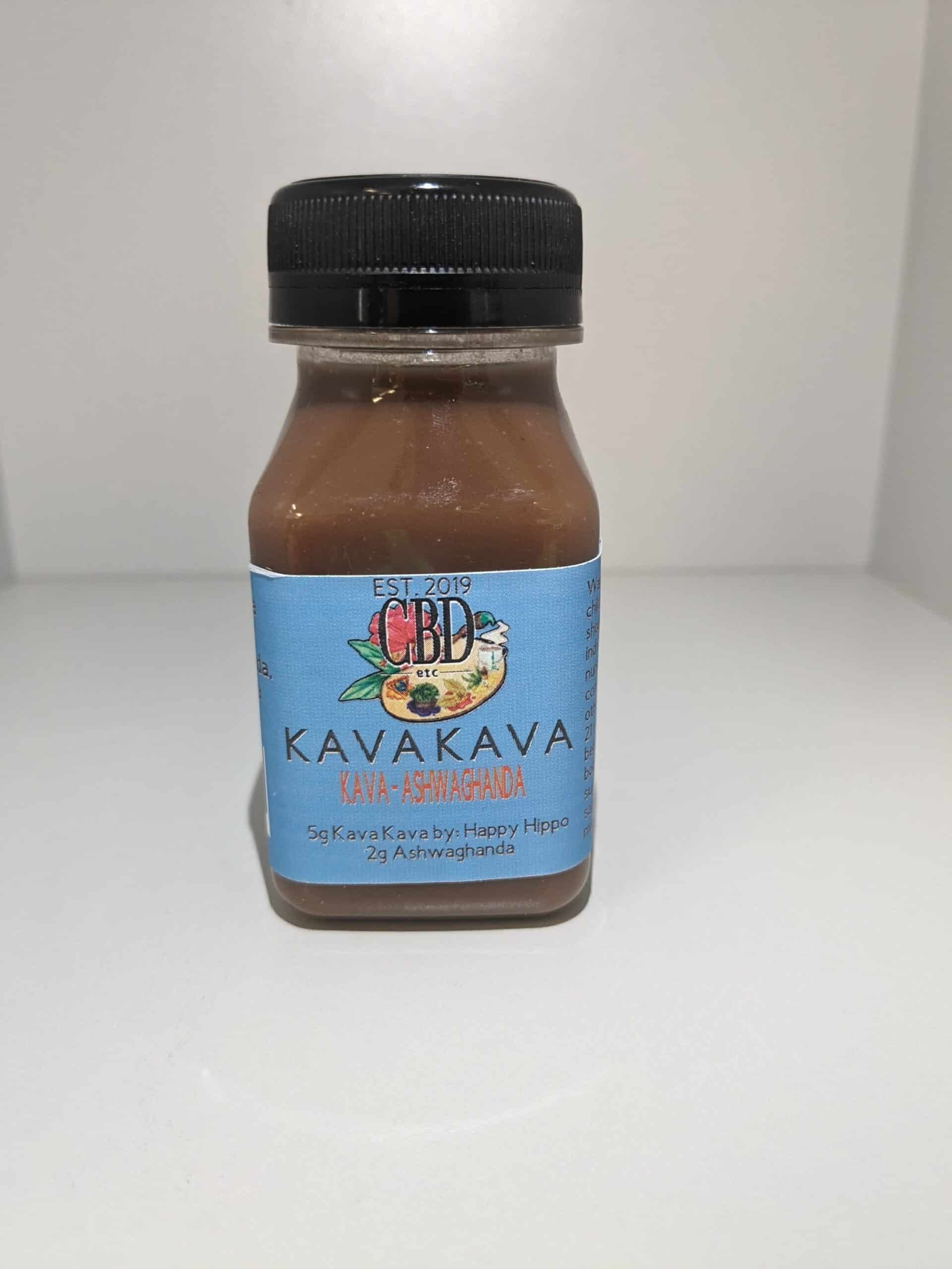 Brewed 5g KAVA KAVA 2g ASHWAGHANDA Chocolate shot! CBD etc. Since 2019